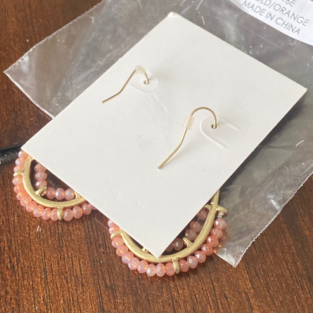 Anthropologie by Marlyn Schiff Beaded Earrings - Picture 6 of 7